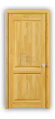 Дверь из массива сосны ECO 4211, покрытие - прозрачный лак, глухая