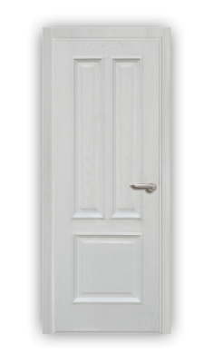 Дверь Velmi 08-801, цвет белый ясень, глухая