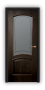 Дверь Elegance 01, цвет дуб тон 46, остекленная - превью фото 1