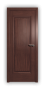 Дверь Velmi 04-221, цвет сапели, глухая - превью фото 1