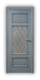 Дверь Velmi 03-109, цвет серая патина, остекленная - превью фото 1