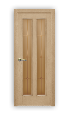 Дверь Velmi 05-105, цвет БЕЖ, остекленная