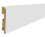 Плинтус напольный, цвет эмаль белая - превью фото 1