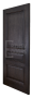 Дверь Velmi 02-123, цвет дуб черный, глухая - превью фото 3
