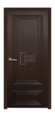 Дверь Lusso 01-604, цвет шоколад, глухая