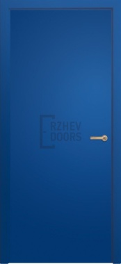 Дверь Rainbow, цвет синий RAL, глухая - фото 1