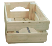 Ящик деревянный 310х230х154 мм - фото 1