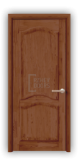 Дверь из массива сосны ECO 4233, покрытие - светло-коричневый лак, глухая
