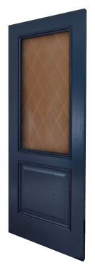Дверь Velmi 01-104, антрацит, остекленная - фото 3