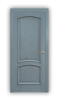Дверь Elegance 01, цвет серая патина, глухая
